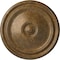 Ekena Millwork Reece Ceiling Medallion (Fits Canopies up to 2 3/8"), Hand-Painted Rubbed Bronze, 12"OD x 1 3/4"P CM12RERZS - alternate 1